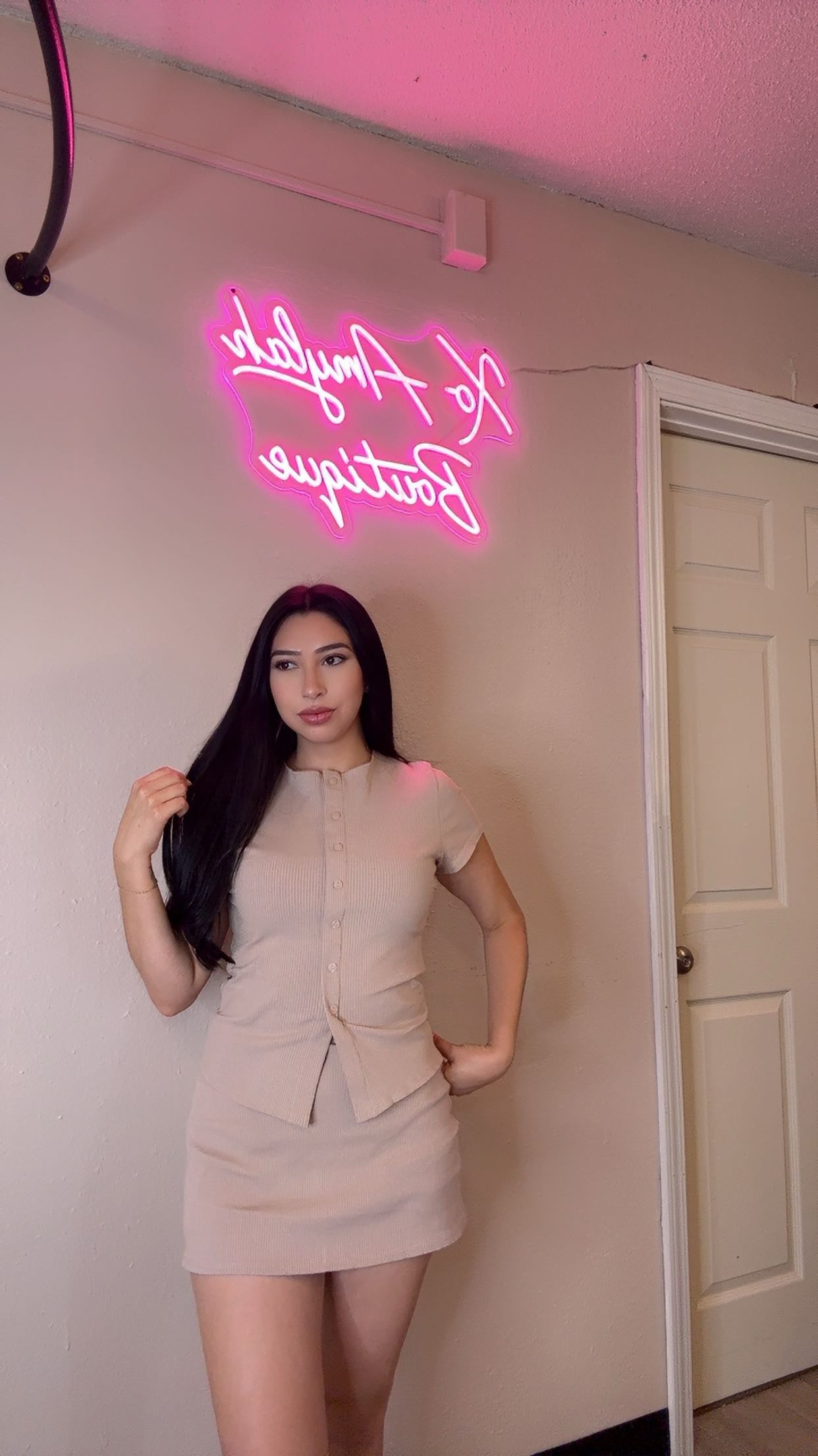 Ribbed Mini Skirt