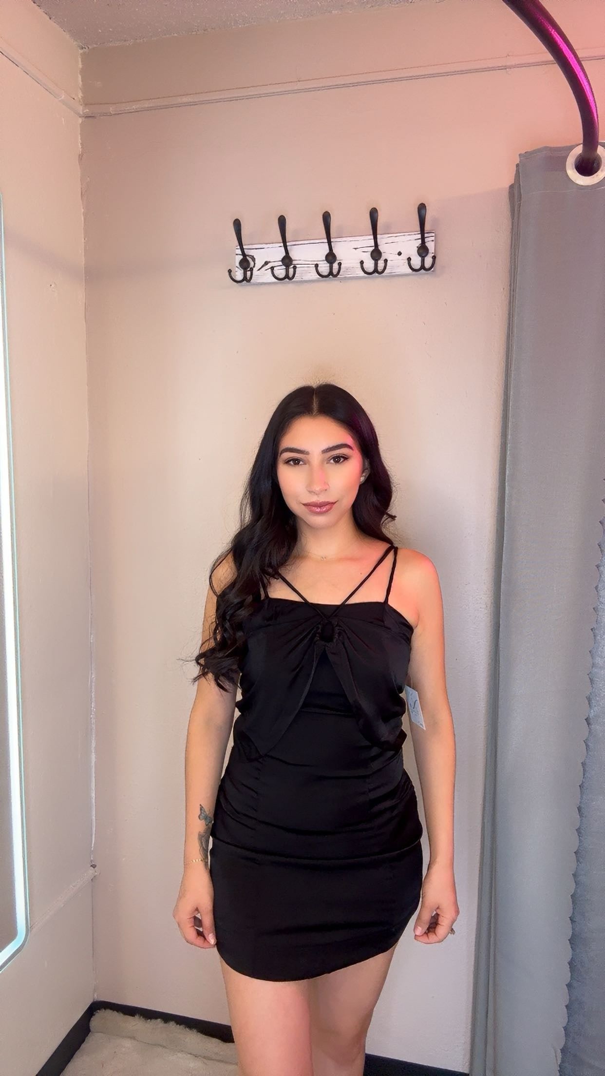 Midnight mini dress
