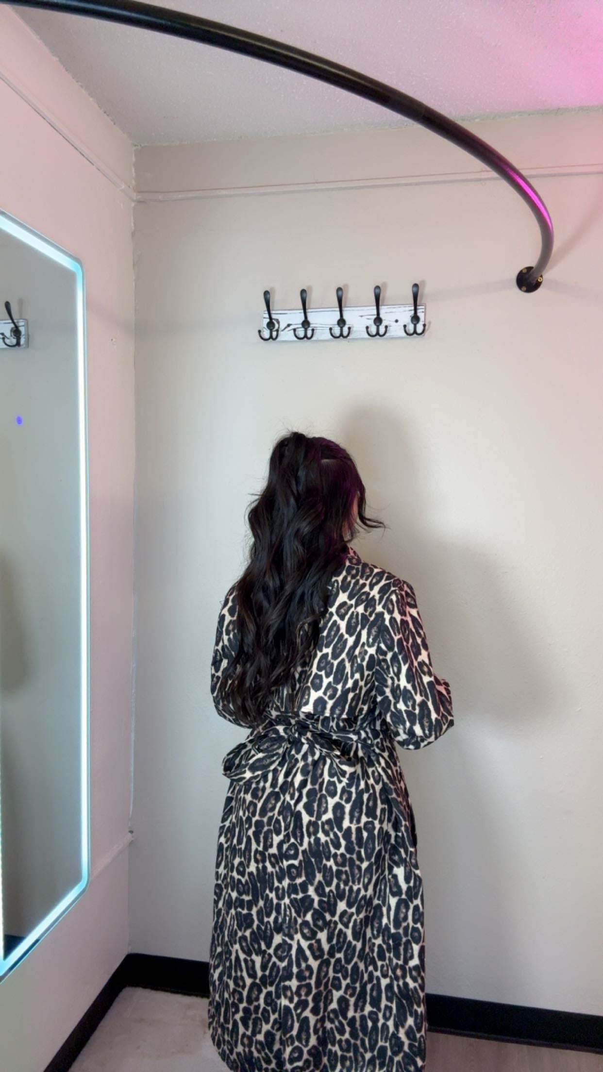 Leopard Trench coat