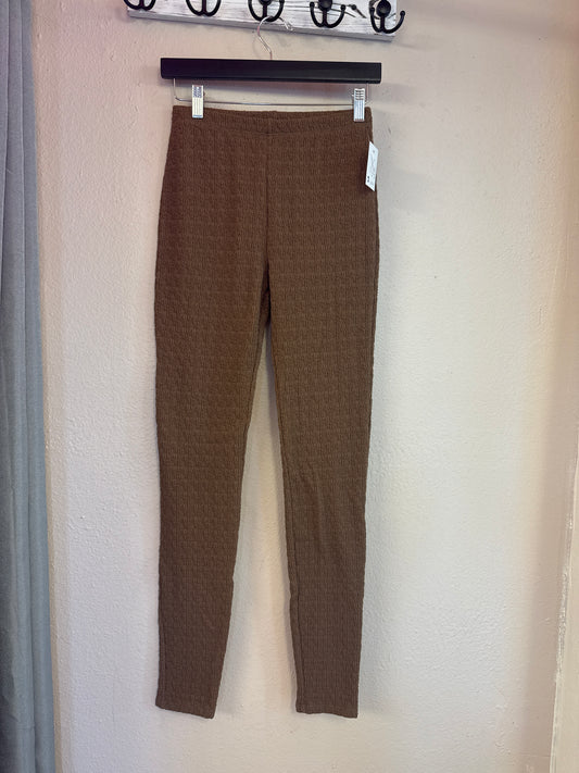 Brown leggings