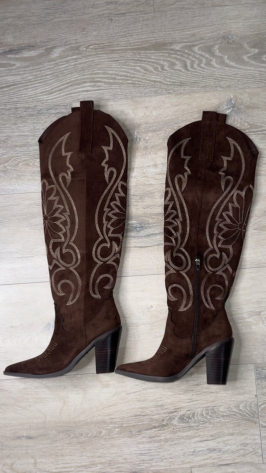 Ivy Knee High Cowgirl boot