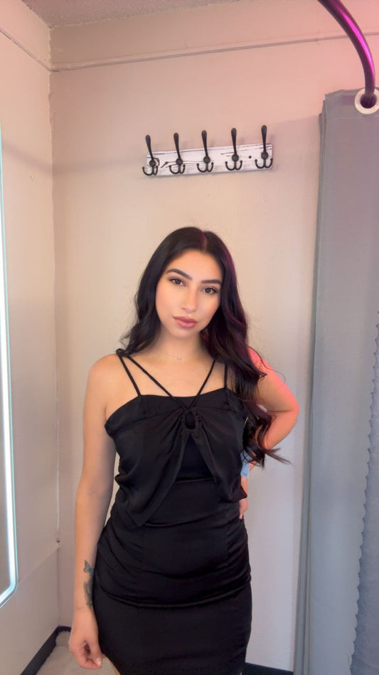 Midnight mini dress