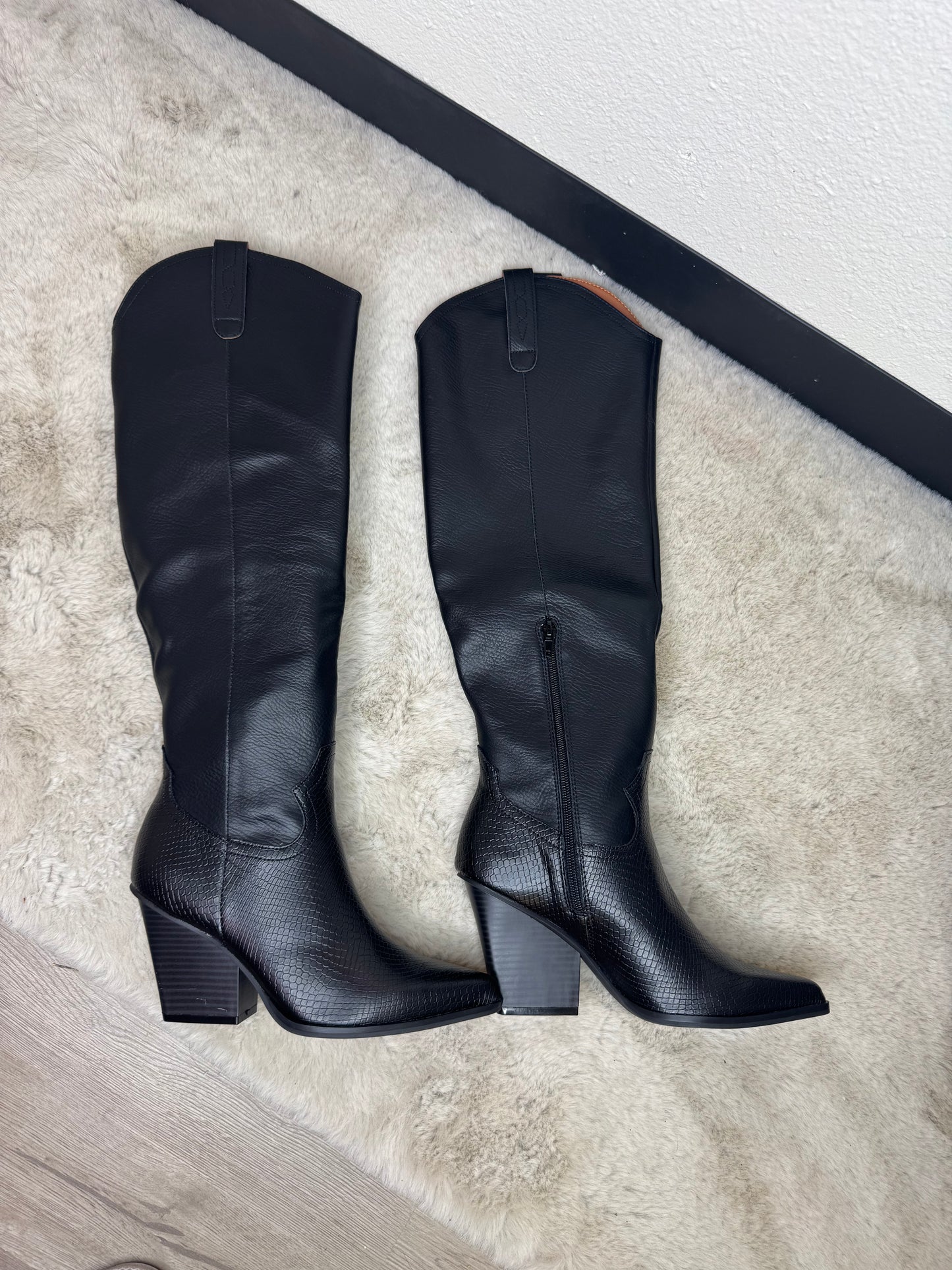 Barcelona knee high boots