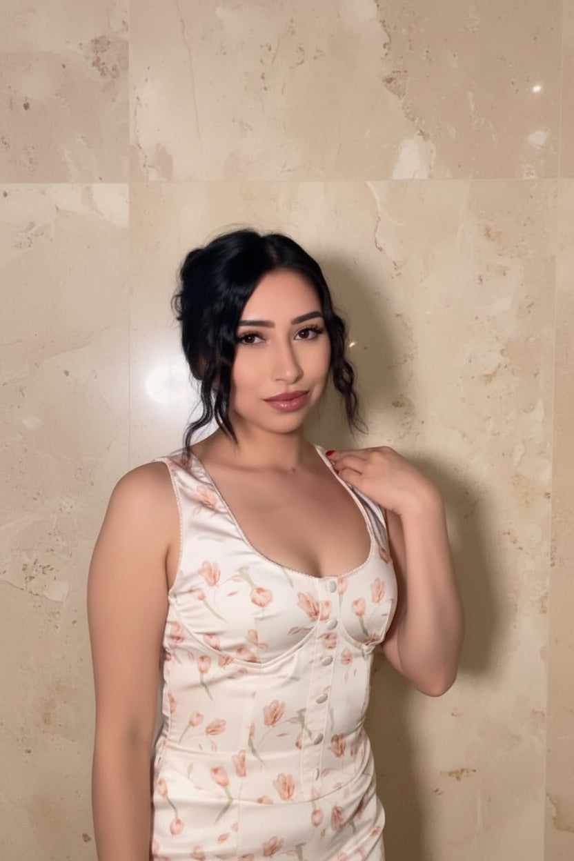 Blush Floral Top