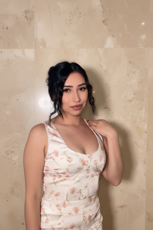 Blush Floral Top
