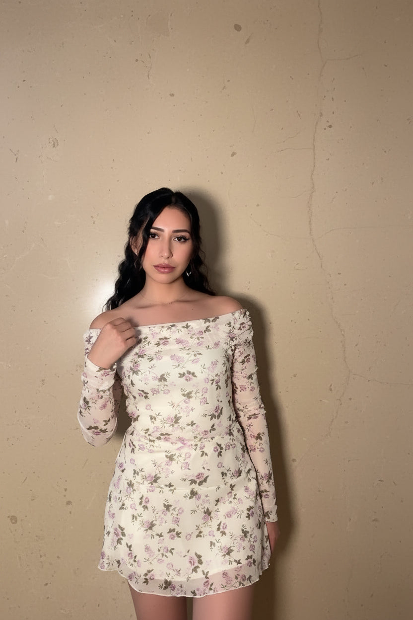 Dainty Floral Mini Skirt