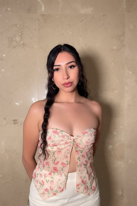 Sweetheart Open-Front Top